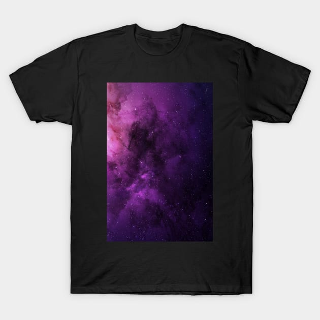 Pink Galaxy T-Shirt by Dawaly